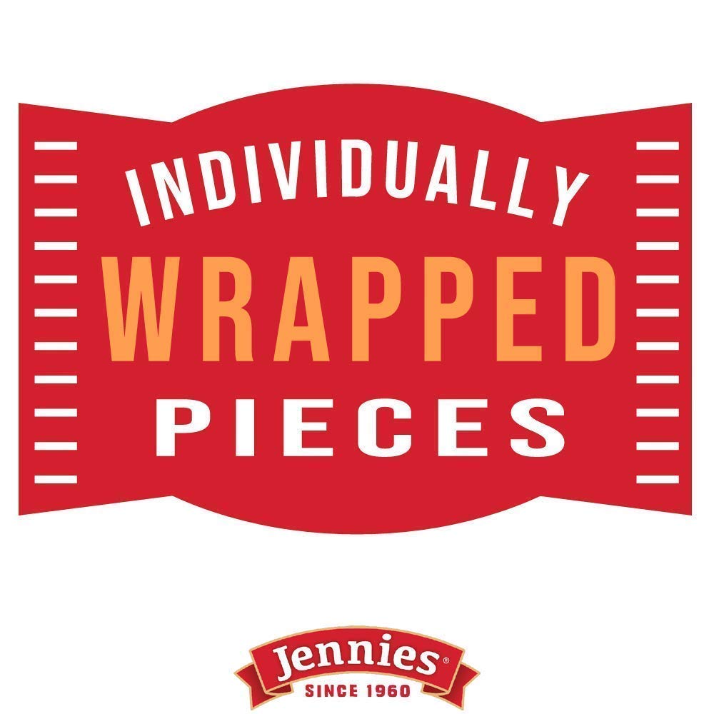 Jennies Coconut Bites in a resealable bag for freshness and on-the-go use