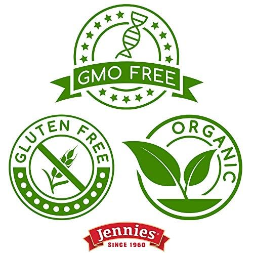 Jennies Coconut Bites vegan gluten-free bag communicates allergen-friendly convenience.