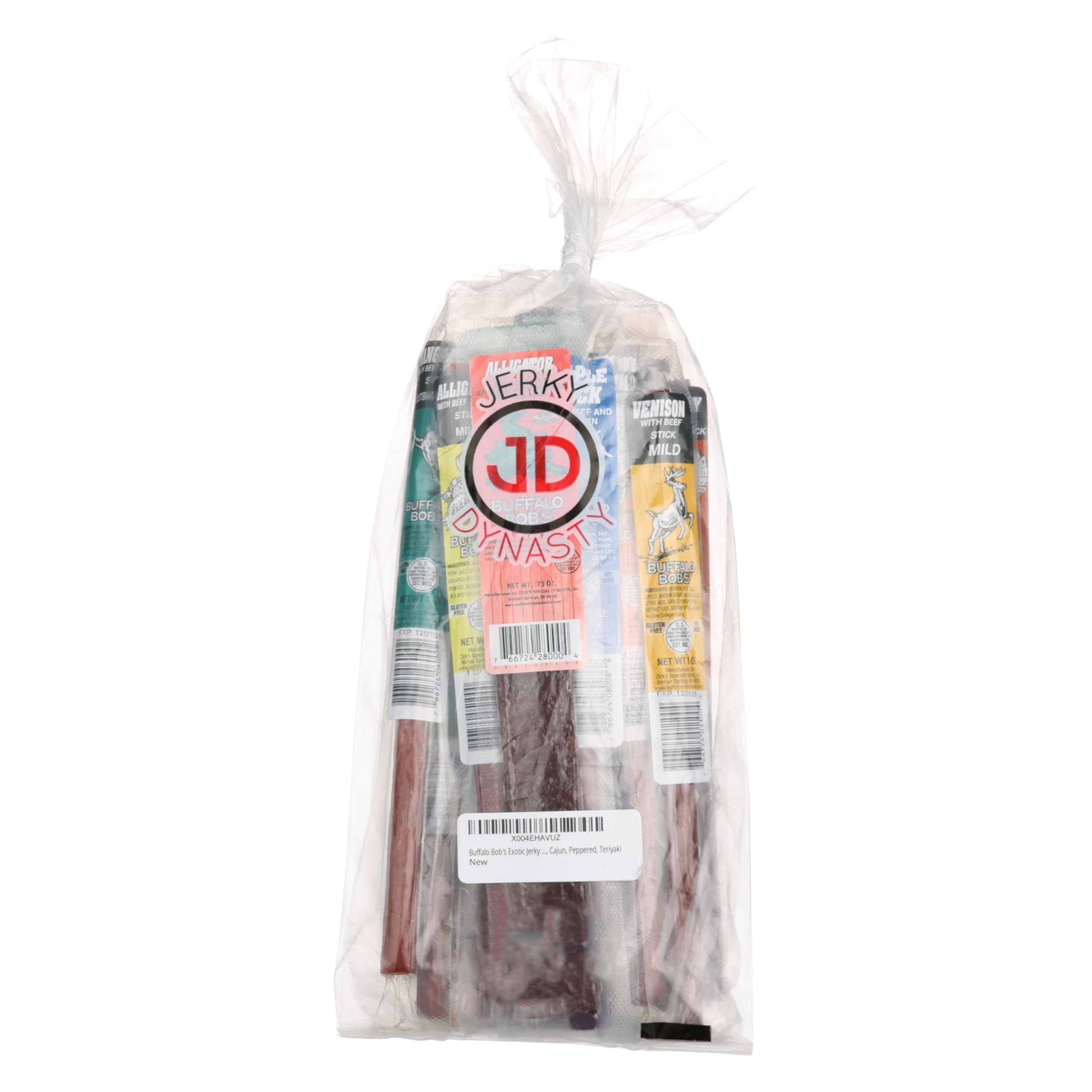 Jerky Dynasty Alligator BBQ Stick smoky bite for sharing