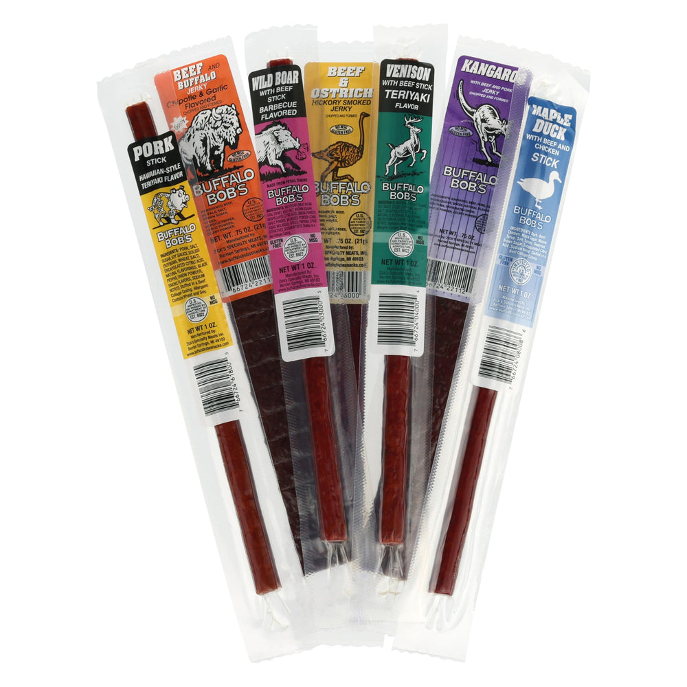 Jerky Dynasty Alligator Cajun jerky sticks deliver a spicy, flavorful bite.