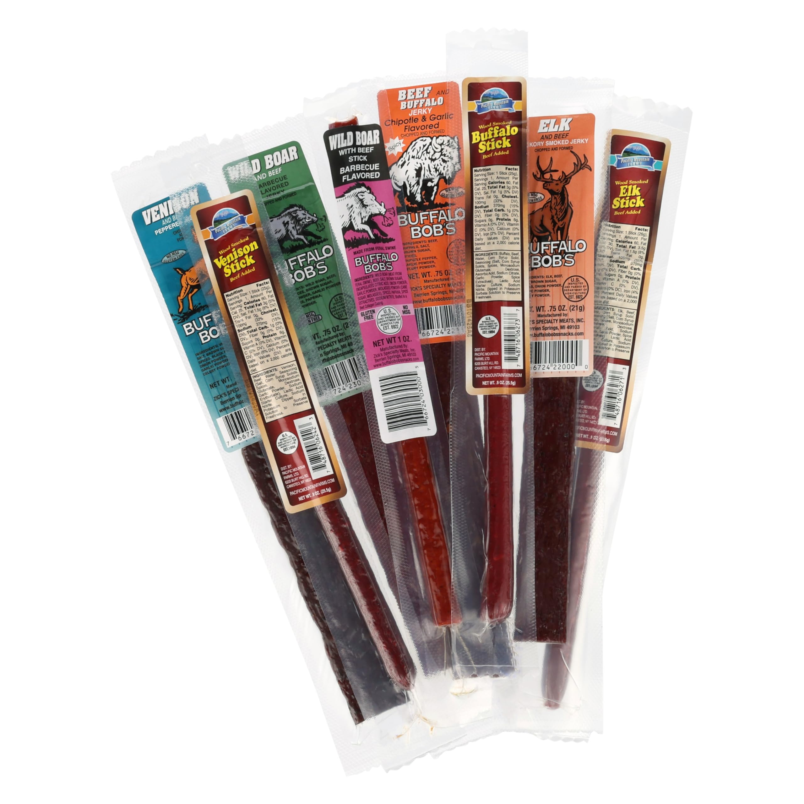 Jerky Dynasty chipotle venison jerky adds heat with authentic game flavors.