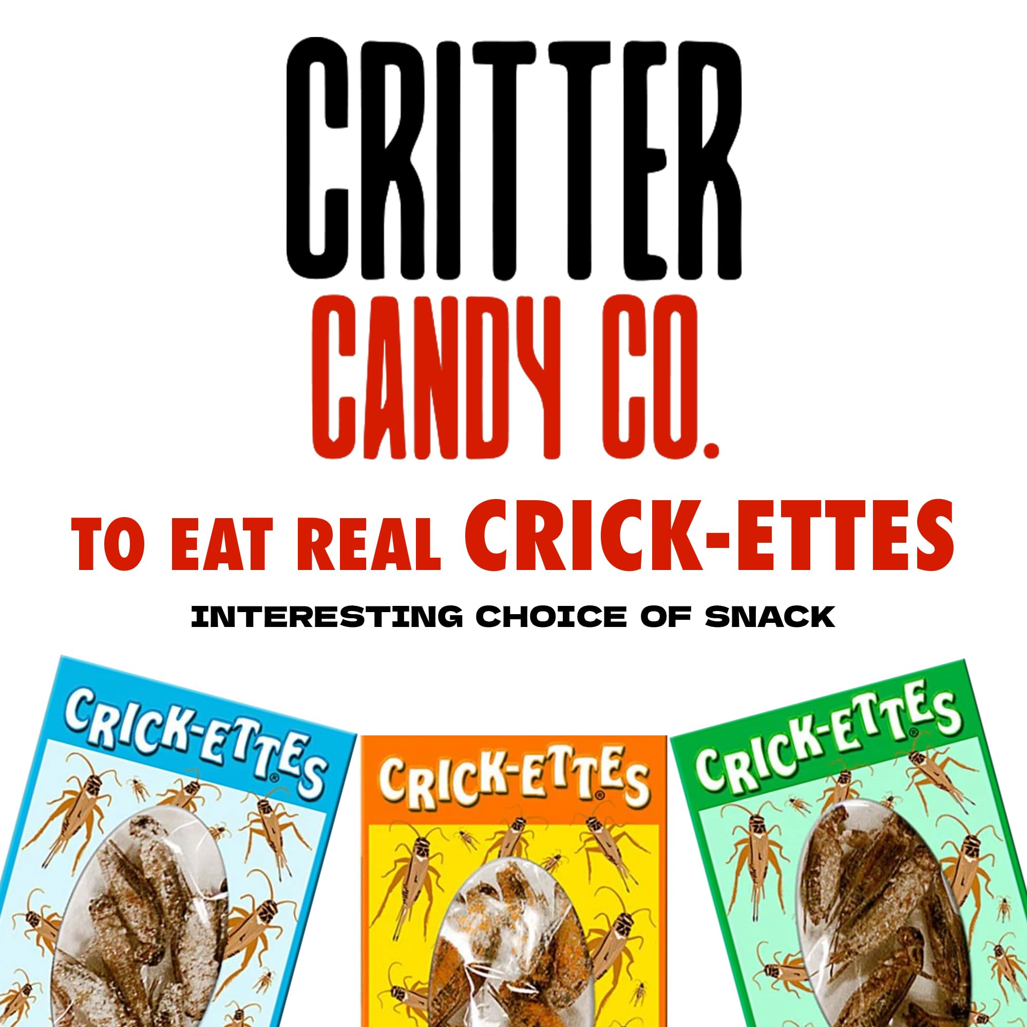 HotLix Crick-ettes flavor trio close-up for party tastings.