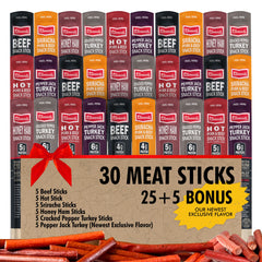 Jerky.com turkey cracked pepper stick for bold flavor and high-protein snack on the go