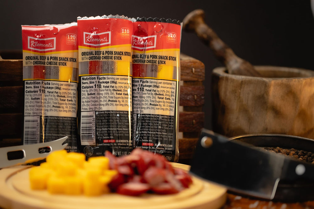 Jerky.com party-ready meat and cheese board idea.