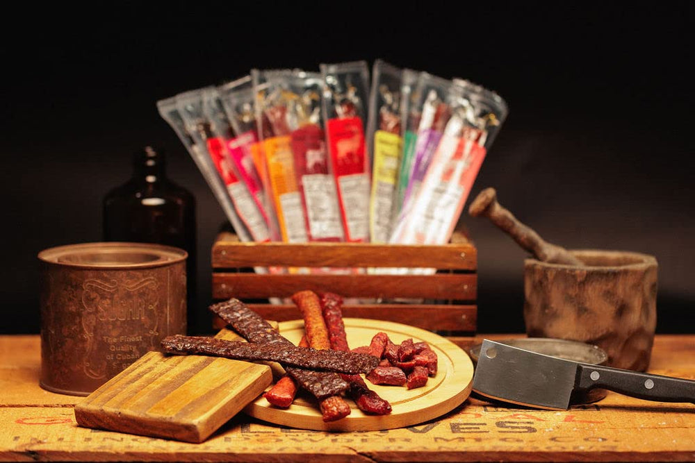 Jerky.com Teriyaki Venison: balanced sweet-savory profile