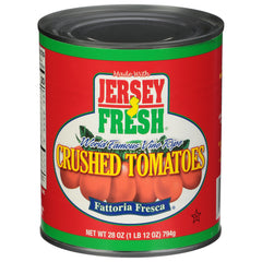 Jersey Fresh Fattoria Fresca crushed tomatoes in a jar, rich sauce base
