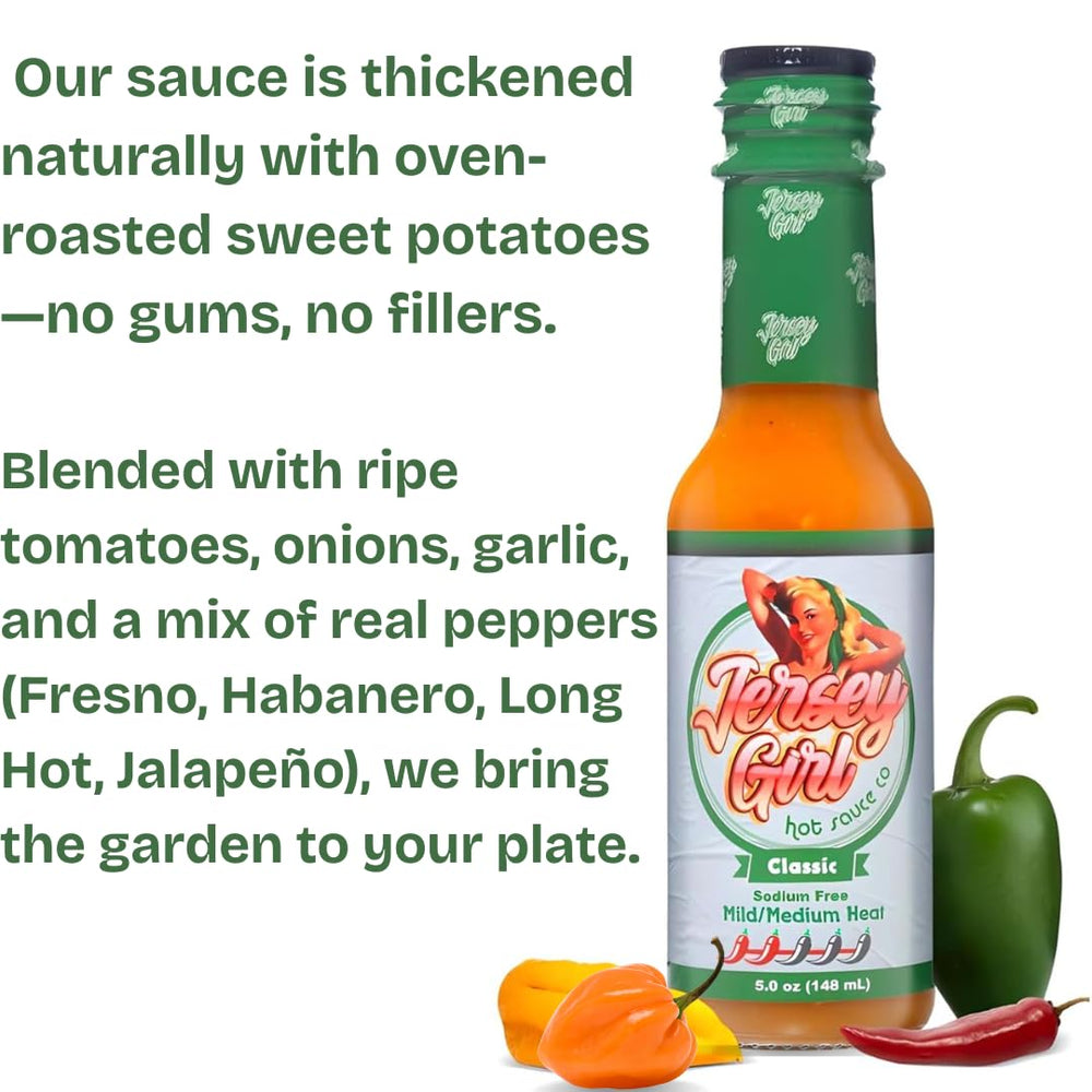 Jersey Girl Classic Habanero hot sauce tasting spoon inviting spicy flavor and aroma