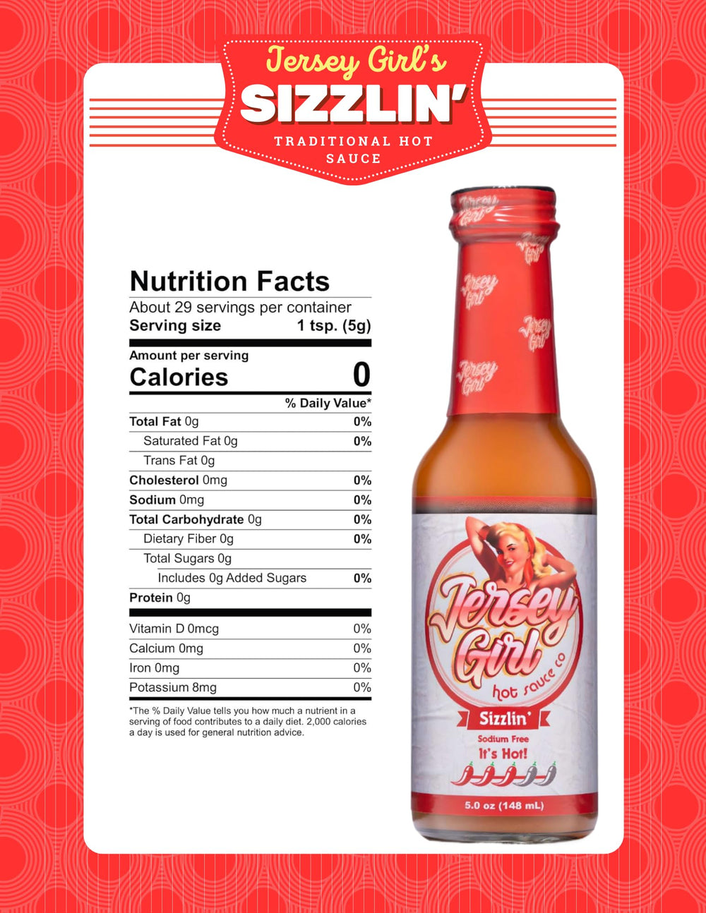 Jersey Girl Bee Sweet Honey bee-sweet-honey-bottle-dip offers glaze-ready heat.