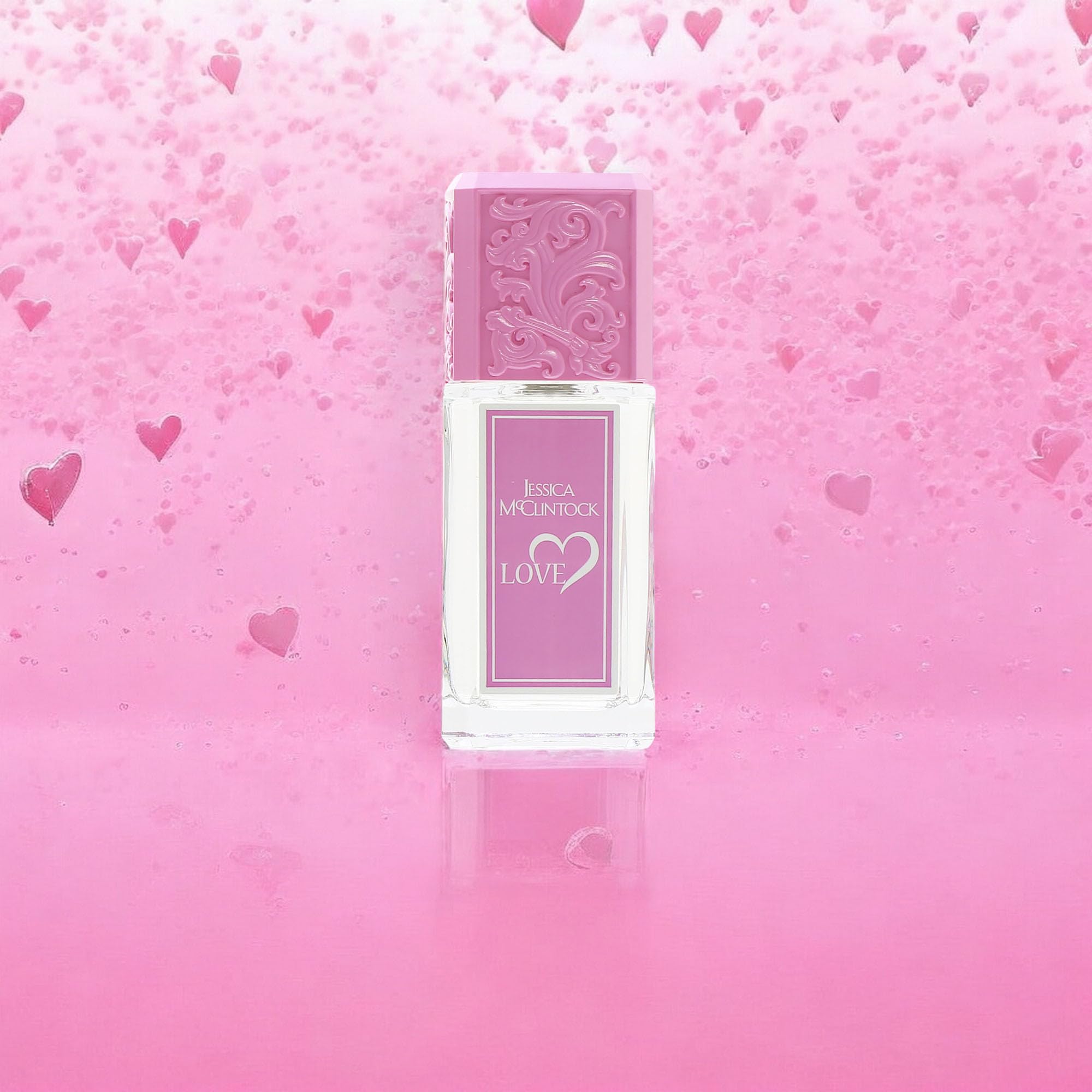 Jessica McClintock Love EDP floral details hint at a romantic daytime fragrance