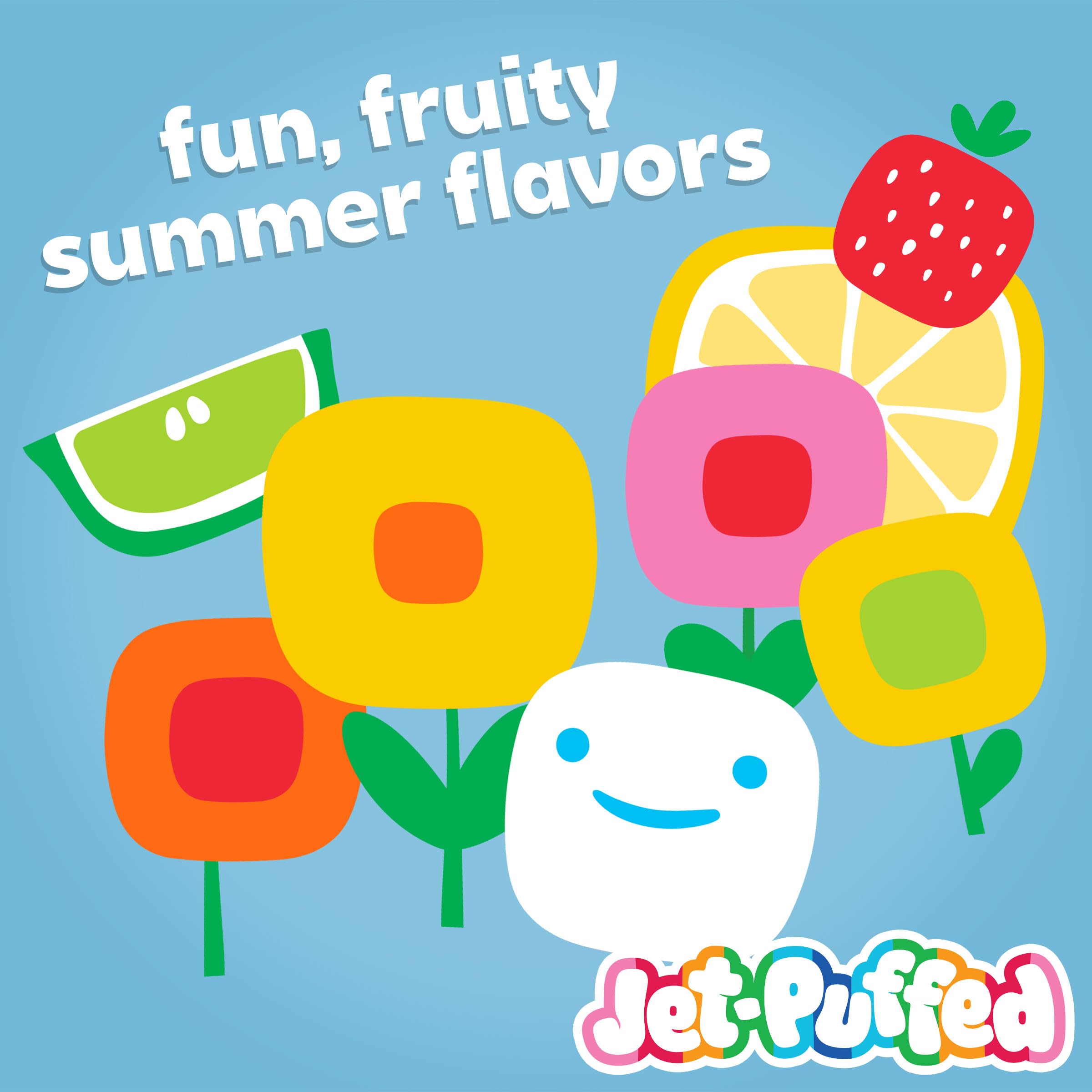 Jet-Puffed Flowers Marshmallows perfect for hot chocolate toppings