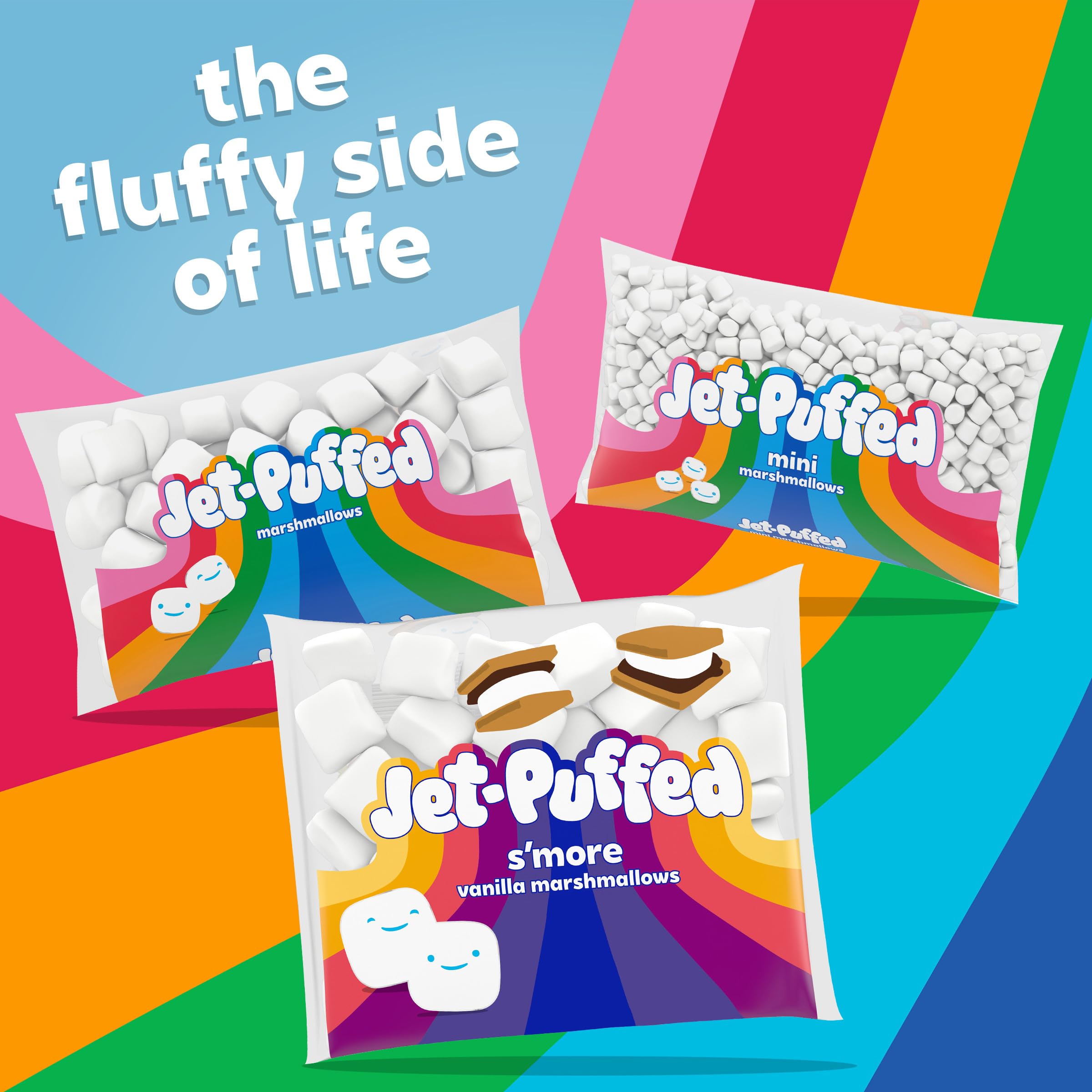 Jet-Puffed S'more Marshmallows for campfire recipes