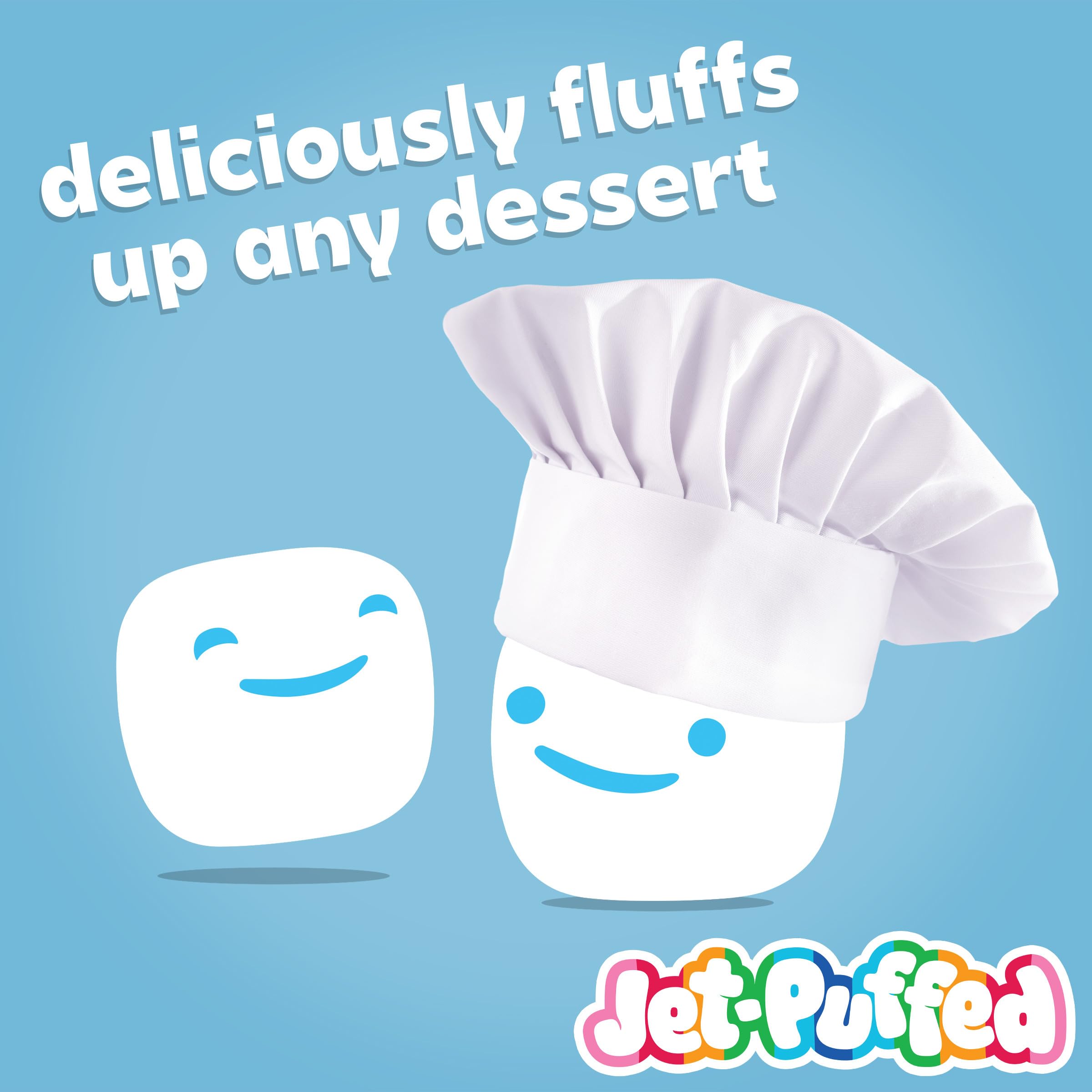Jet-Puffed Strawberry Hearts Marshmallows offered as kid-friendly Valentines snack option.
