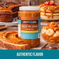 Jeynuuss churros dipping spread with rich caramel flavor