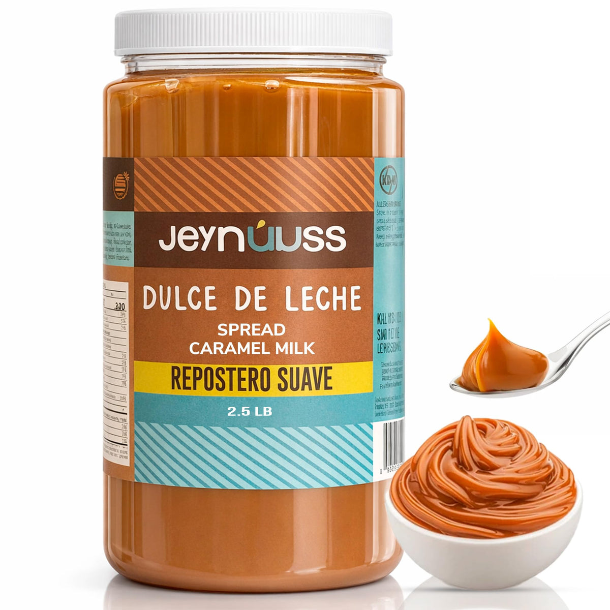 Jeynuuss Dulce de Leche Repostero container for baking and decorating