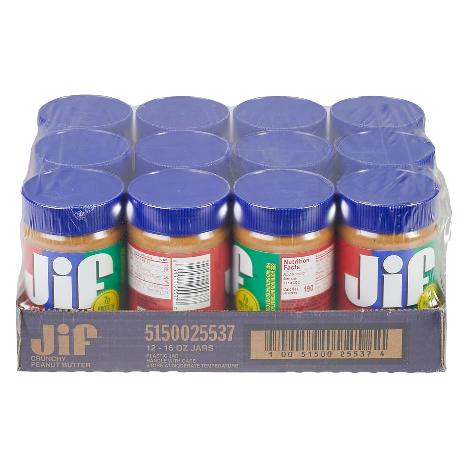 Jif Crunchy Peanut Butter dessert swirls perfect for indulgent treats with crunch