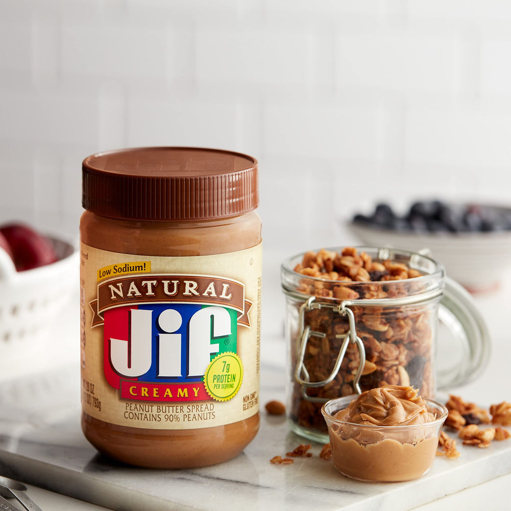 Ingredients label on Jif jar highlights RSPO-certified palm oil