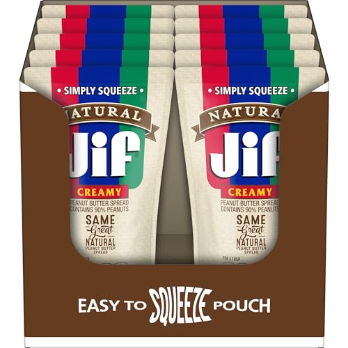 Jif squeeze design lets kids serve themselves safely.