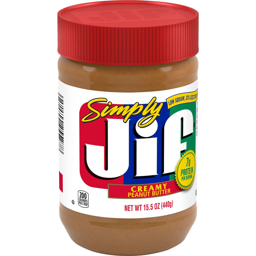 Case-ready packaging for easy restocking of Simply Jif