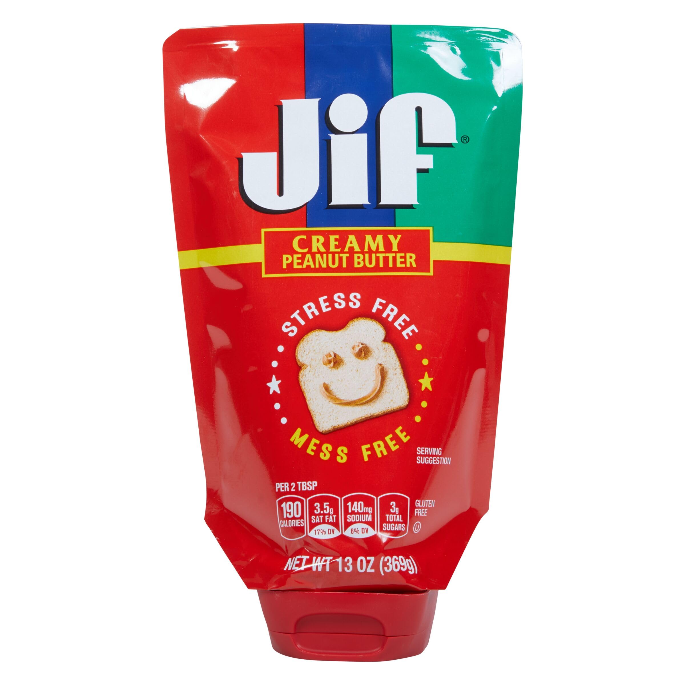 Jif Squeeze creamy peanut butter ready for baking cookies and treats.