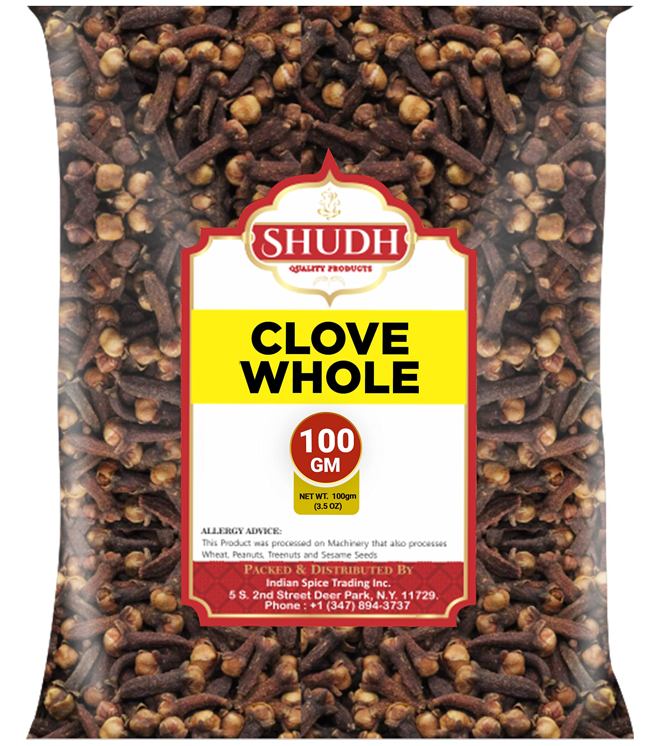 Jimidar Clove Whole aroma enhances tea blends with warm spice.