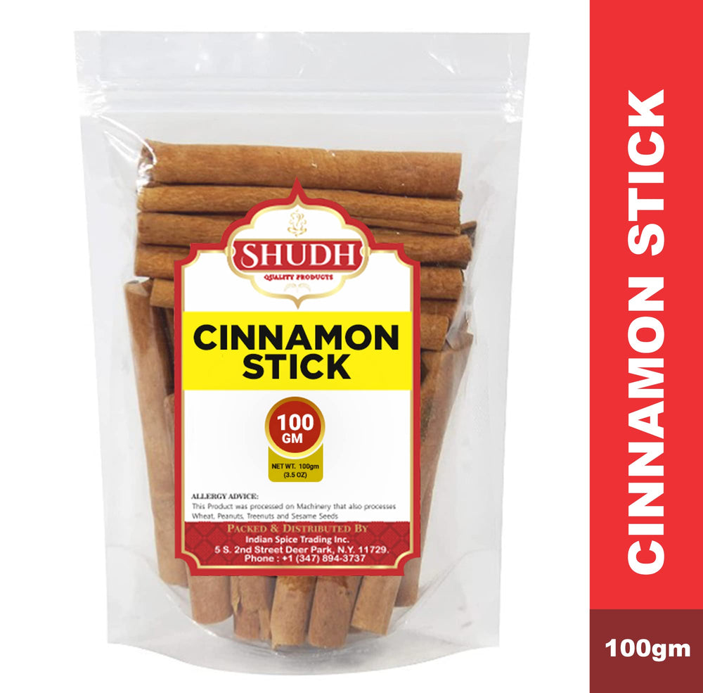Jimidar SHUDH cinnamon sticks close-up, Cassia cinnamon ideal for simmering sauces.