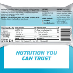 Jimmy's Bar 12-count packaging box for convenient snacking