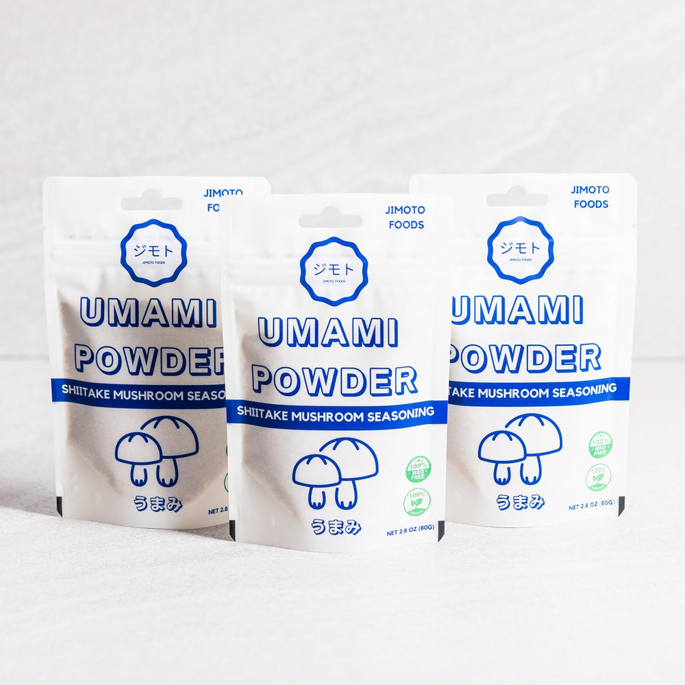 Jimoto Foods Umami Powder, Australian-made gourmet seasoning by Jimoto Foods.