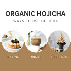 Jiuyu Hojicha powder aroma rising from a steaming cup.