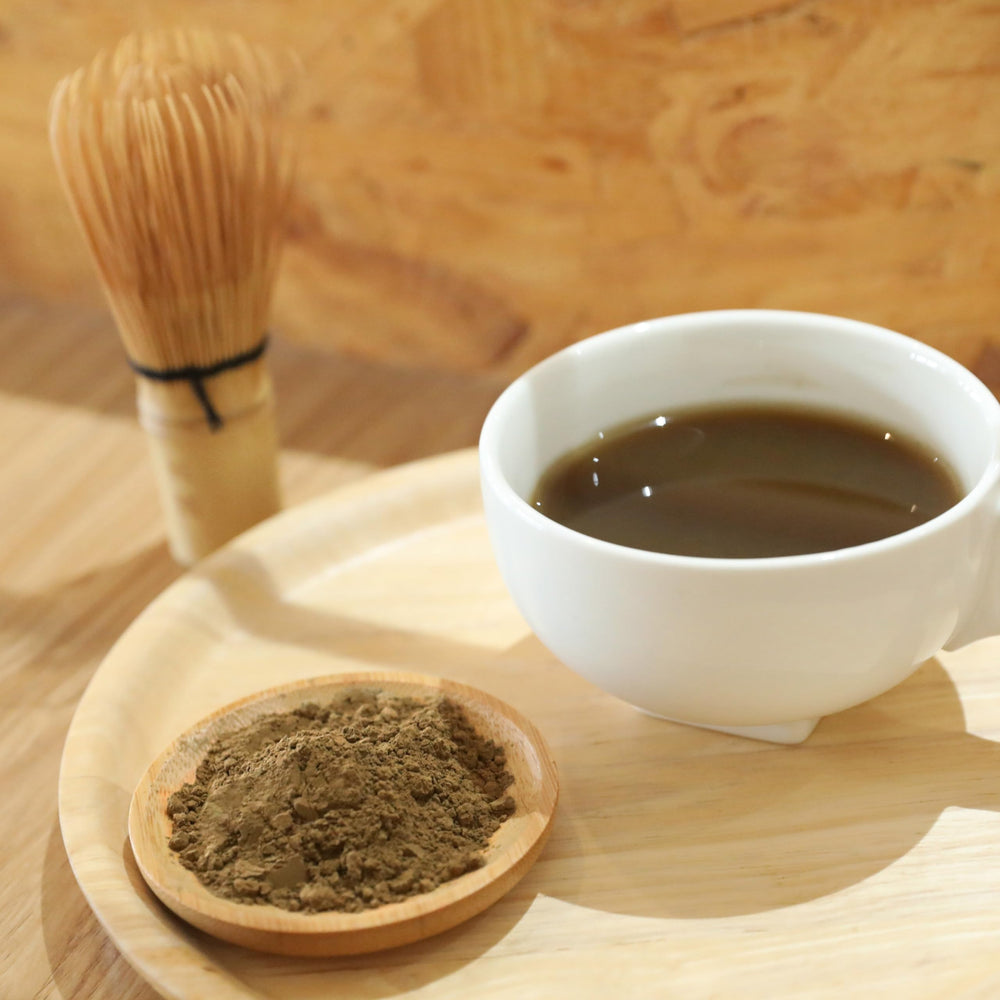 Jiuyu Hojicha powder used as a baking ingredient for cakes and cookies.