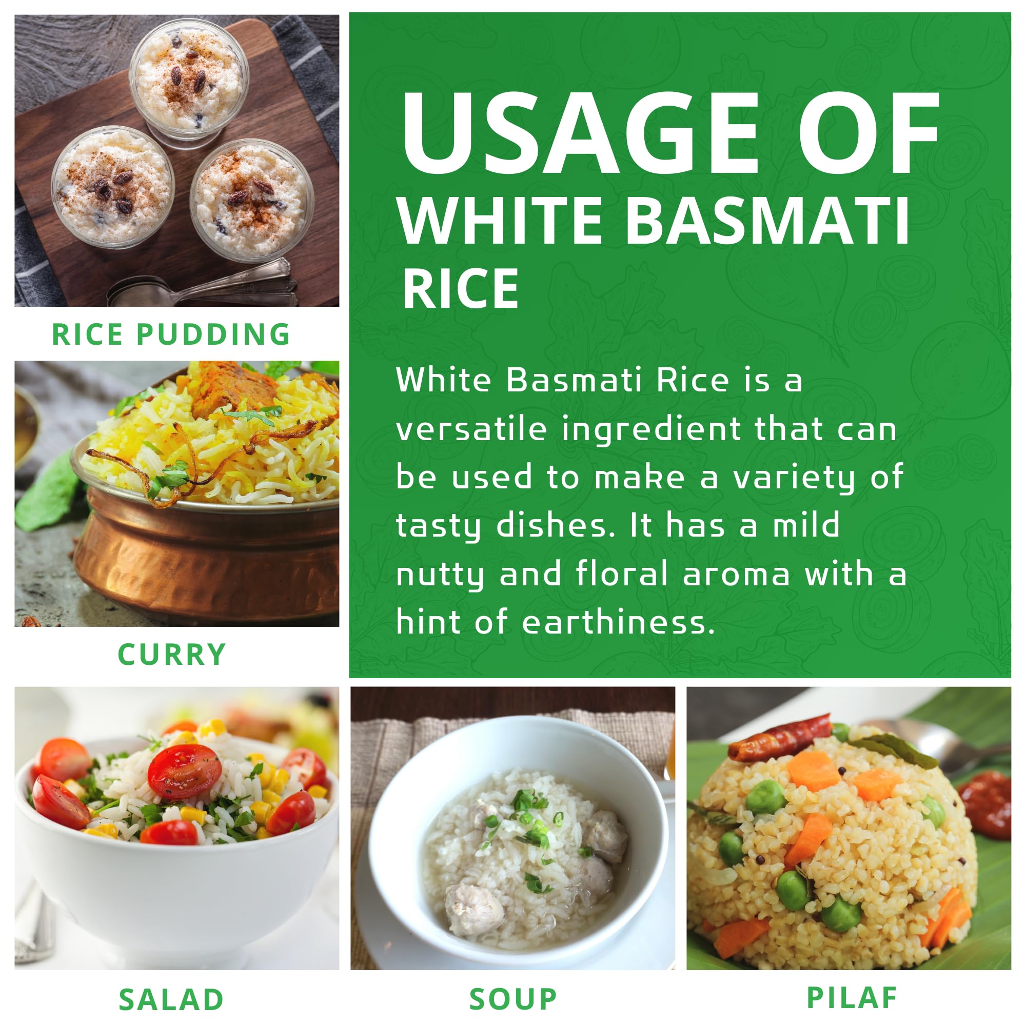 Jiva Organics aromatic basmati; fluffy texture and fragrance.