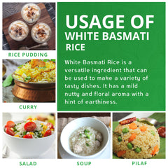 Jiva Organics aromatic basmati; fluffy texture and fragrance.