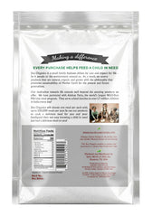 Jiva Organics arrowroot powder close-up showing pure texture