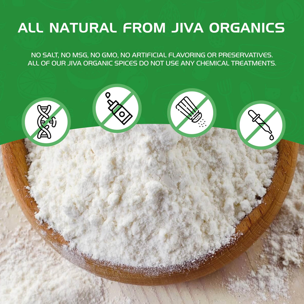 Jiva Organics Barley Flour 2lb pancakes showcase hearty batter and subtle sweetness