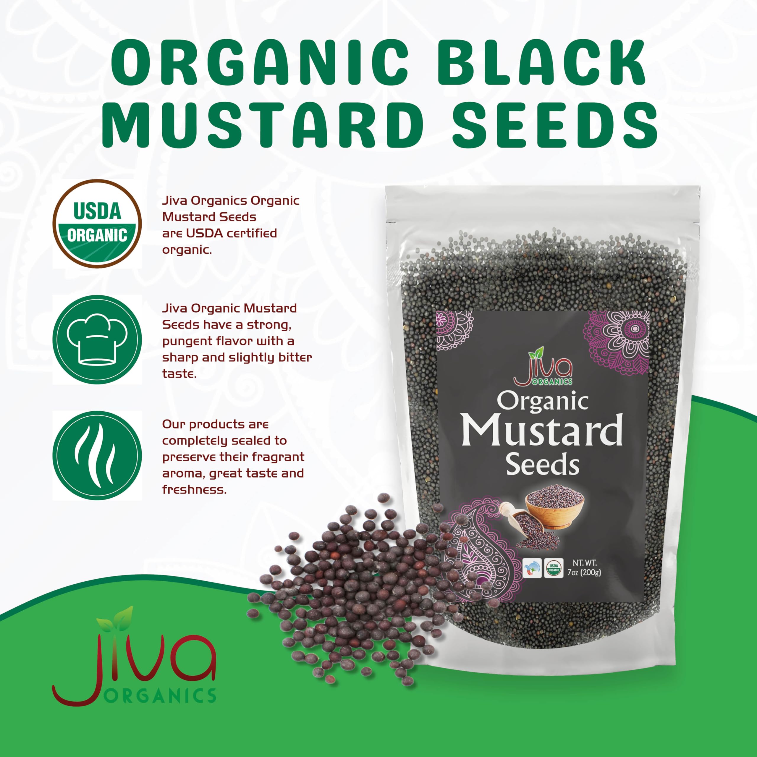 Jiva Organics seeds being poured into a pan for tempering