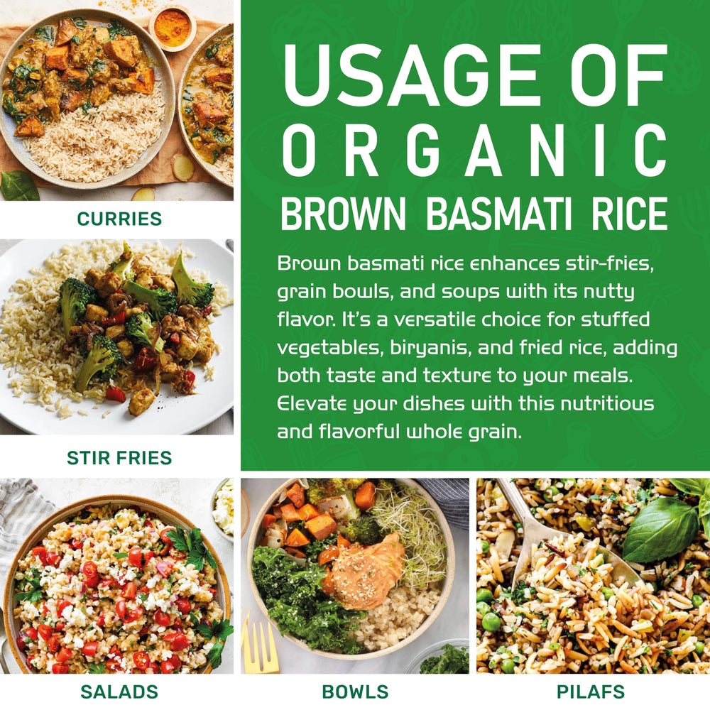 Measuring cups with rice illustrate portion control for balanced meals.