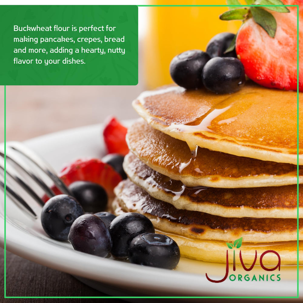 Injera and breads come alive with this flour’s robust texture from Jiva Organics.