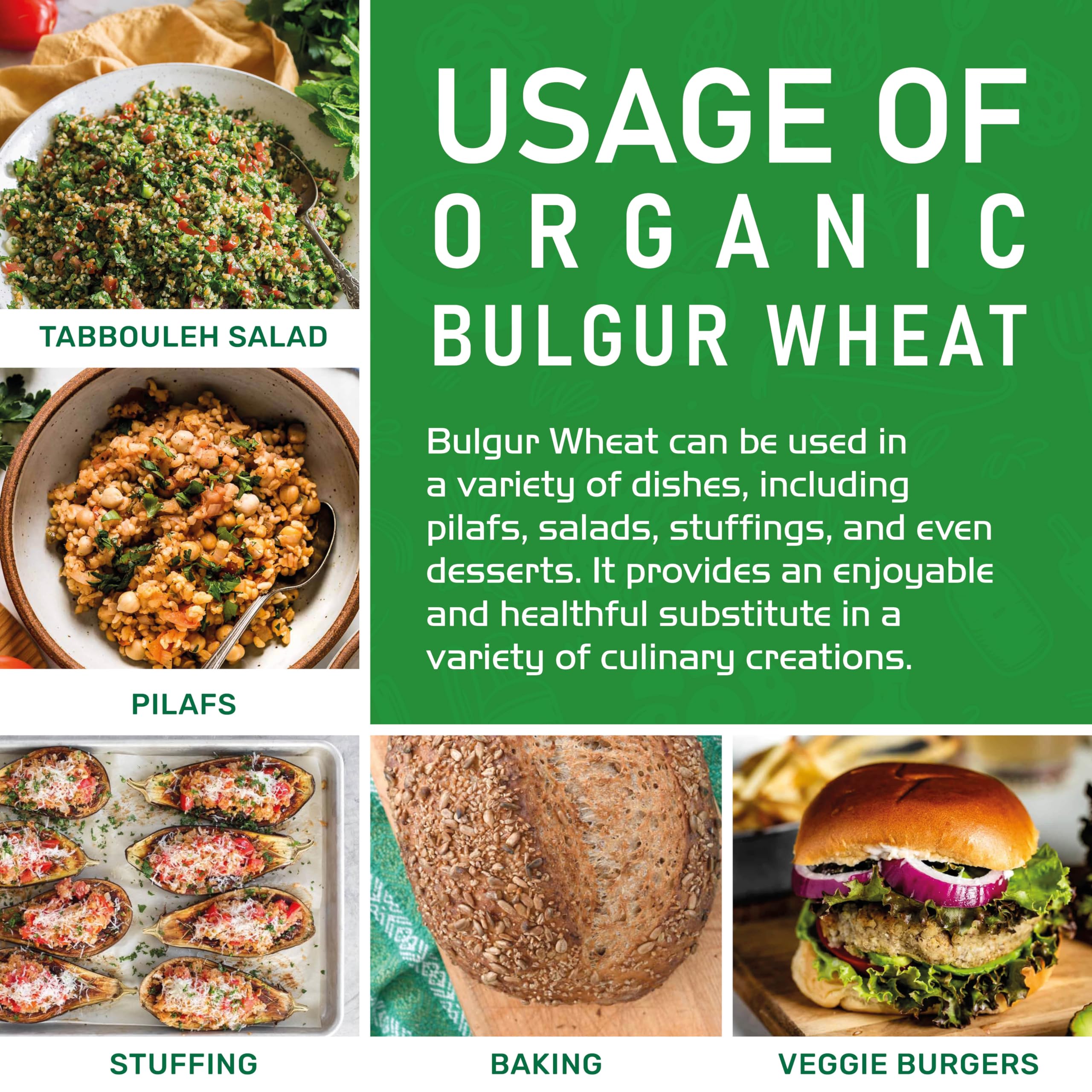 Back of bag quick cook recipe offers simple ideas for weeknight meals