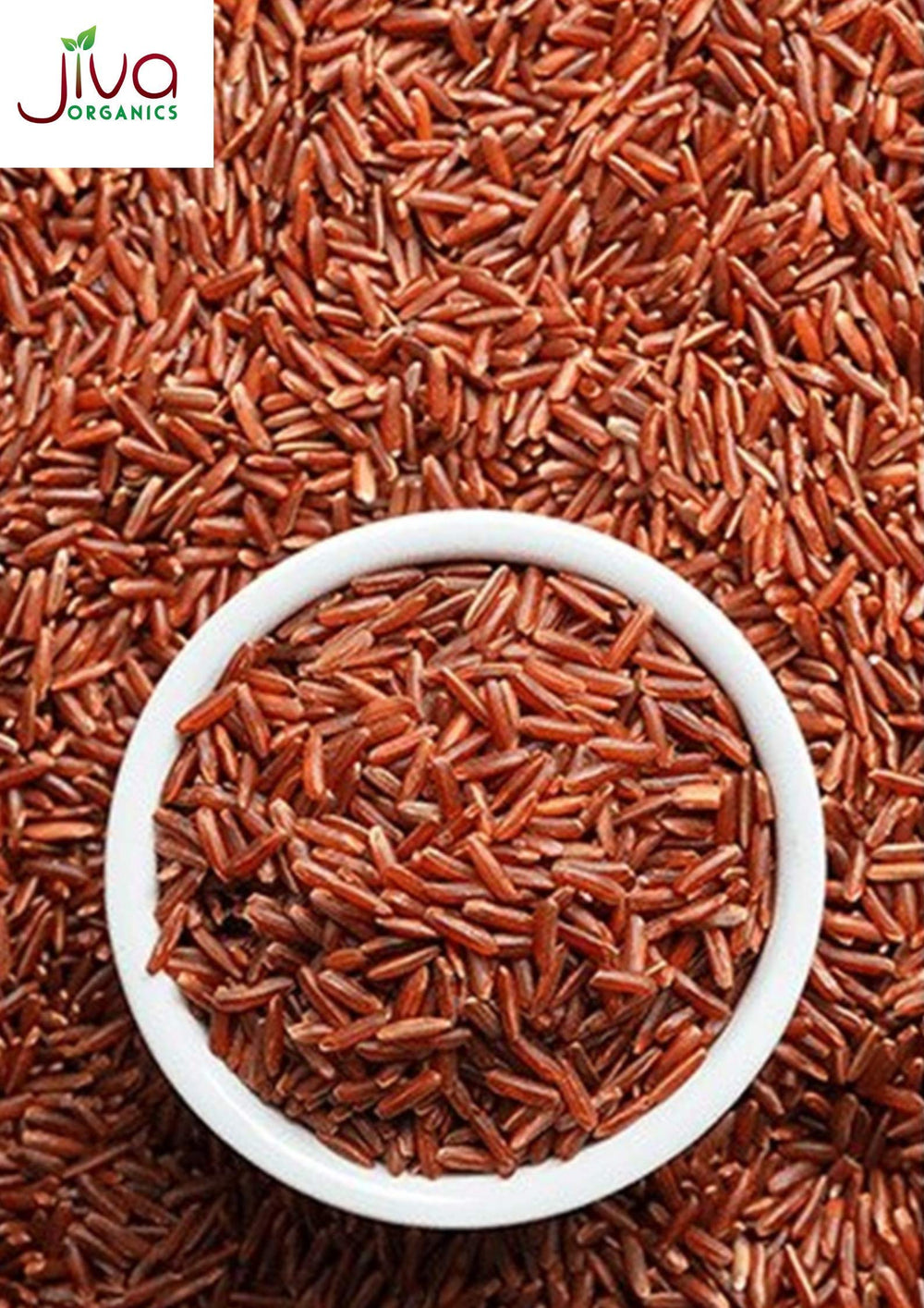 Jiva Organics certified organic India product supports non-GMO and pesticide-free rice.