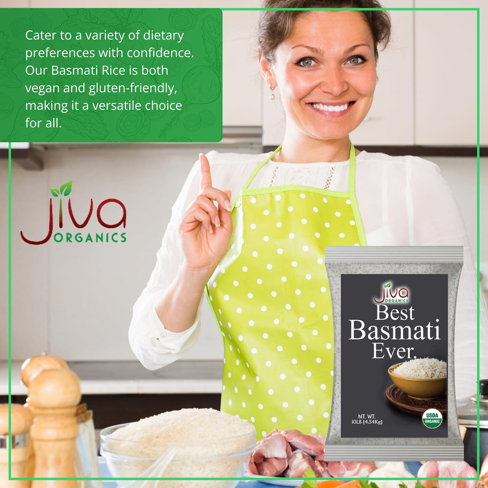Jiva Organics pairs beautifully with curries and biryani dishes.