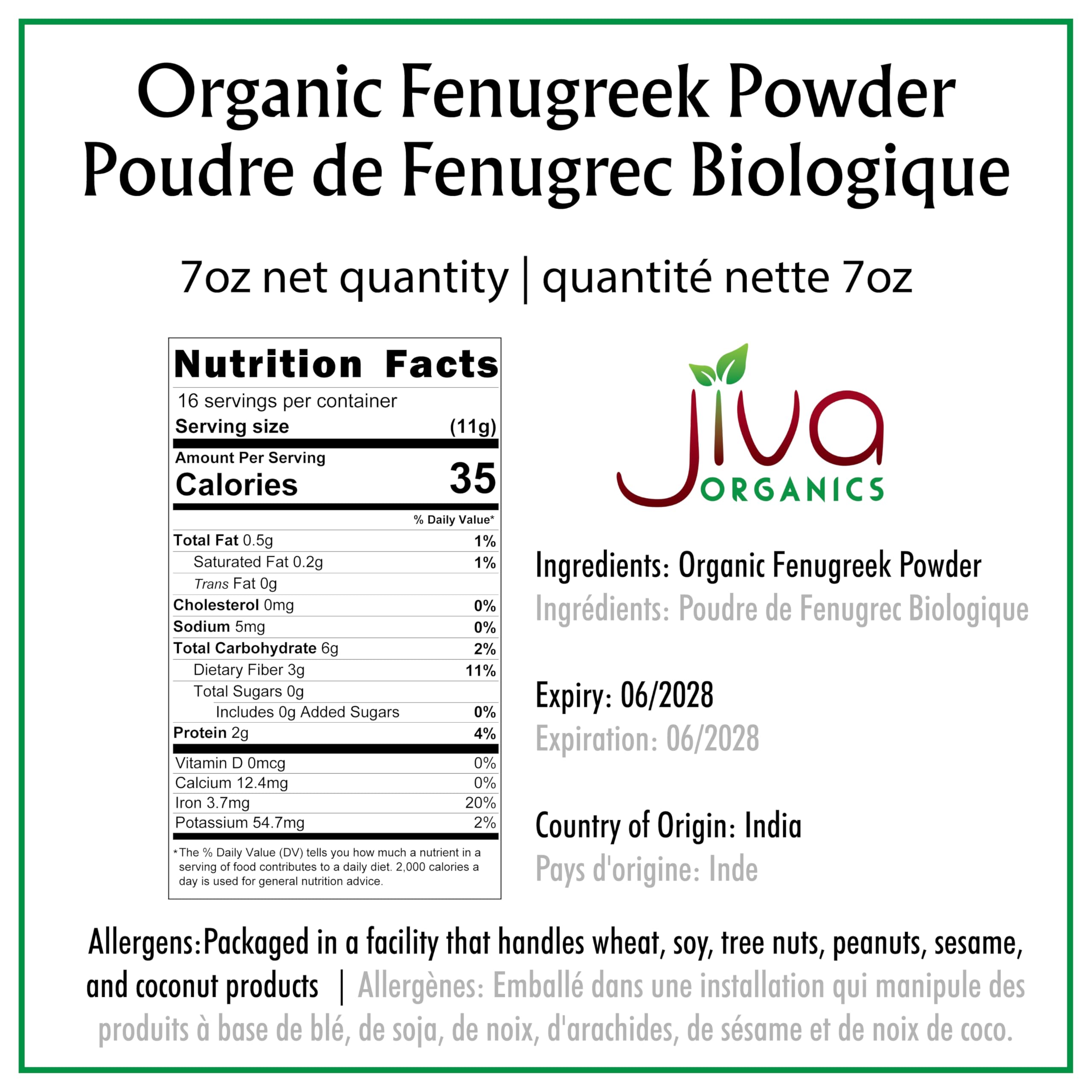 Fenugreek powder pour in a bowl highlights aroma for curries.