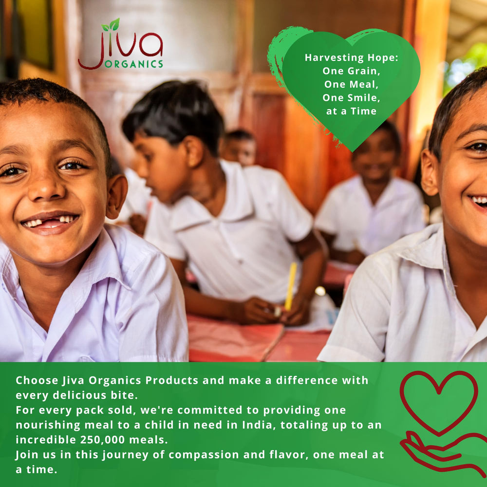 Jiva Organics fenugreek seeds sourced from India for authentic flavor.