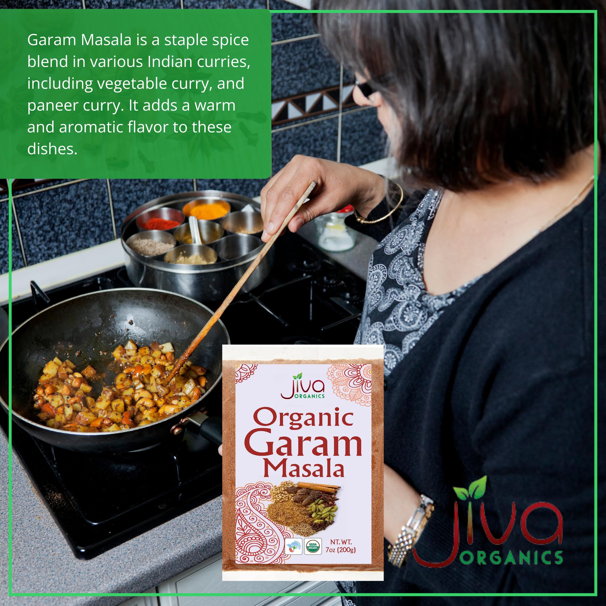 Lentil curry prepared with Garam Masala brings warmth and aroma
