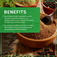 Pouring garam masala from a jar to boost curry aroma