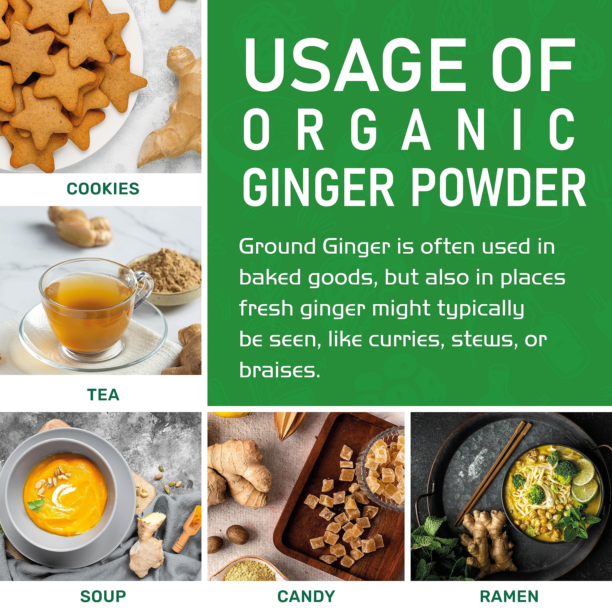 Jiva Organics ginger powder in sealed container maintains aroma