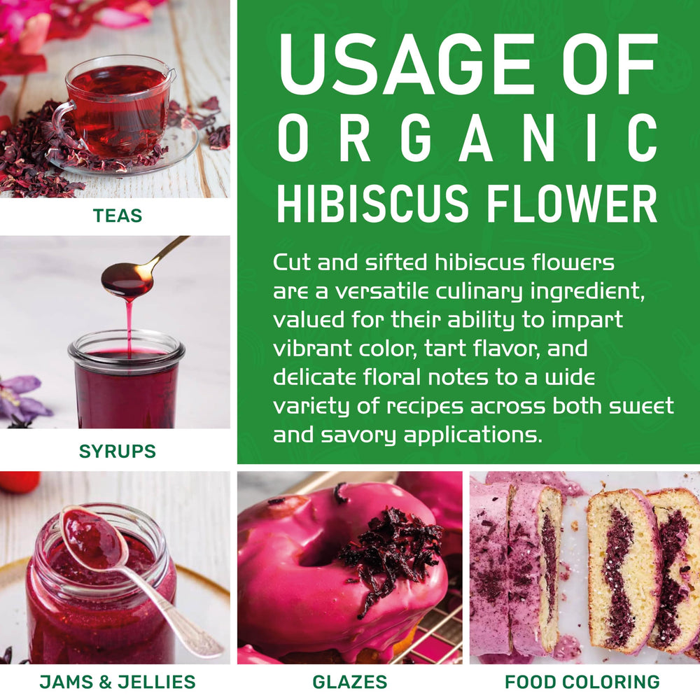 Jiva Organics hibiscus suitable for DIY skincare projects.