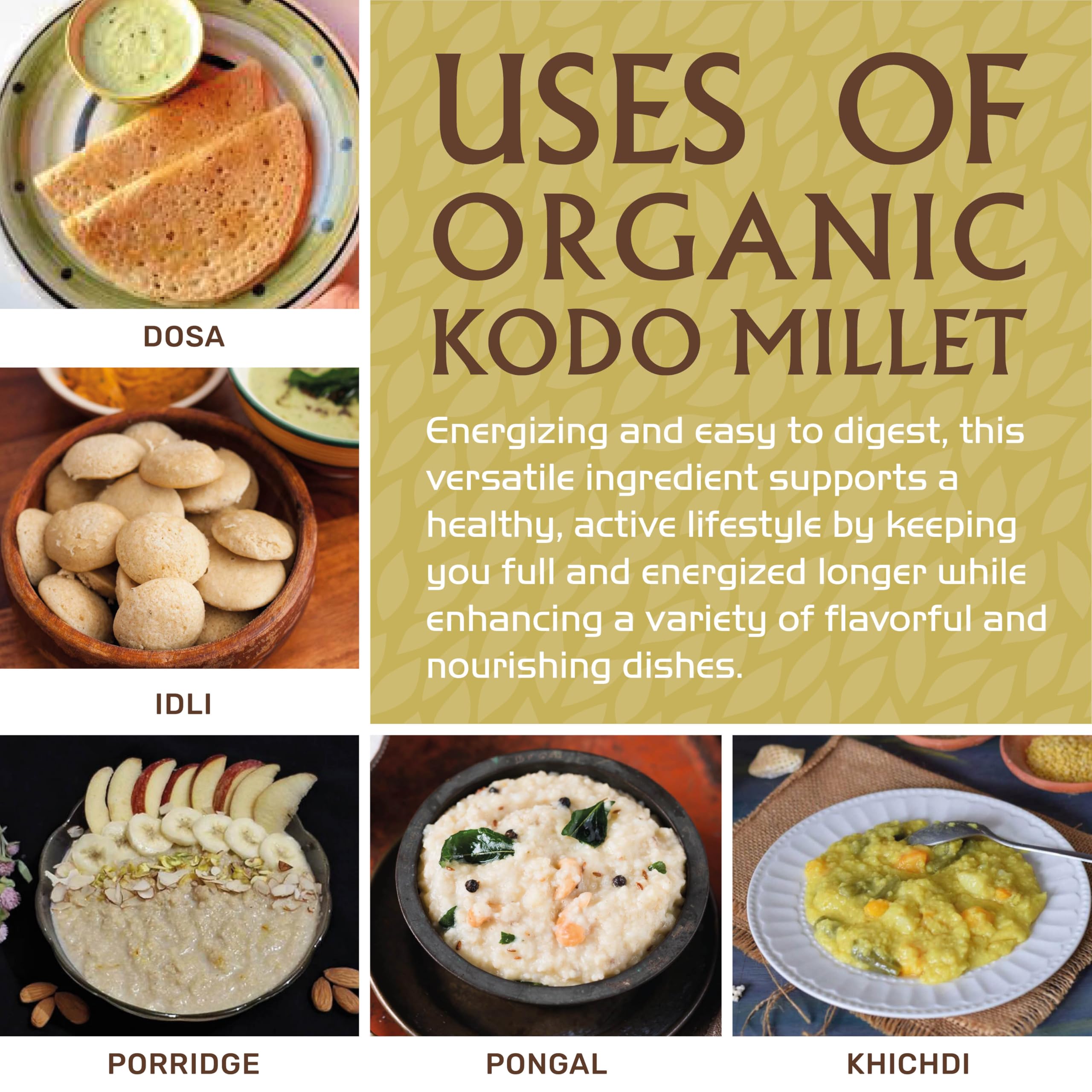 Steaming idli made with Jiva Organics Kodo Millet
