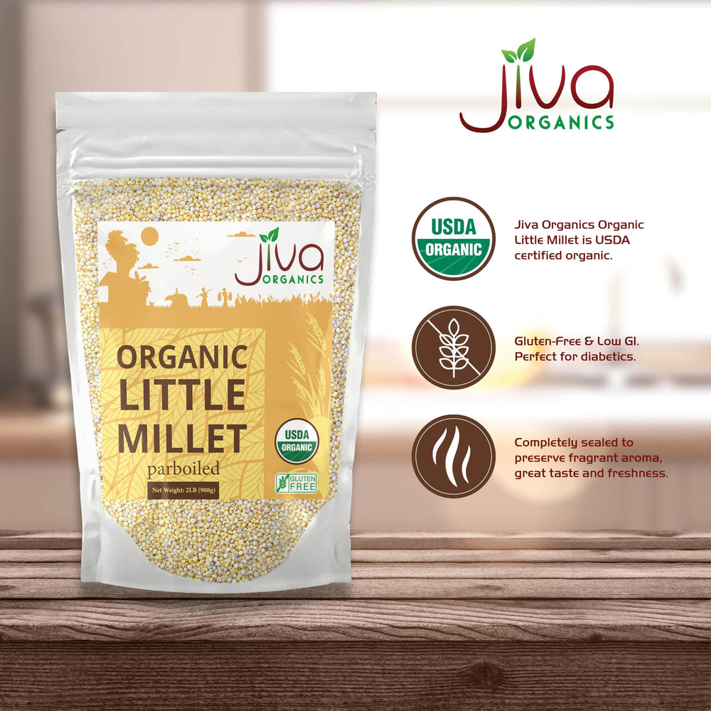 Dosa batter with Jiva Organics Little Millet.