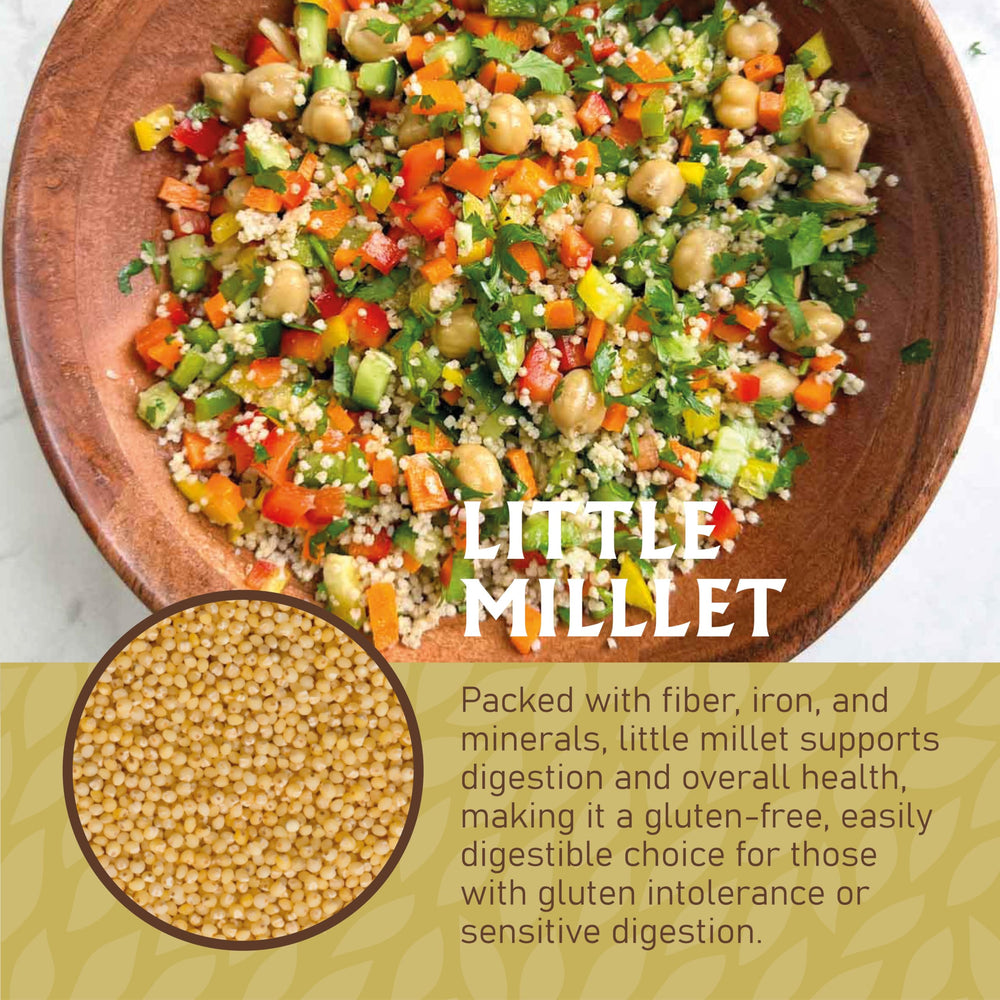 Creamy kheer made with Jiva Organics Little Millet.