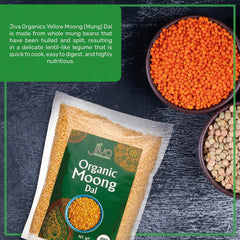 Washed moong dal ready to cook after quick rinse.
