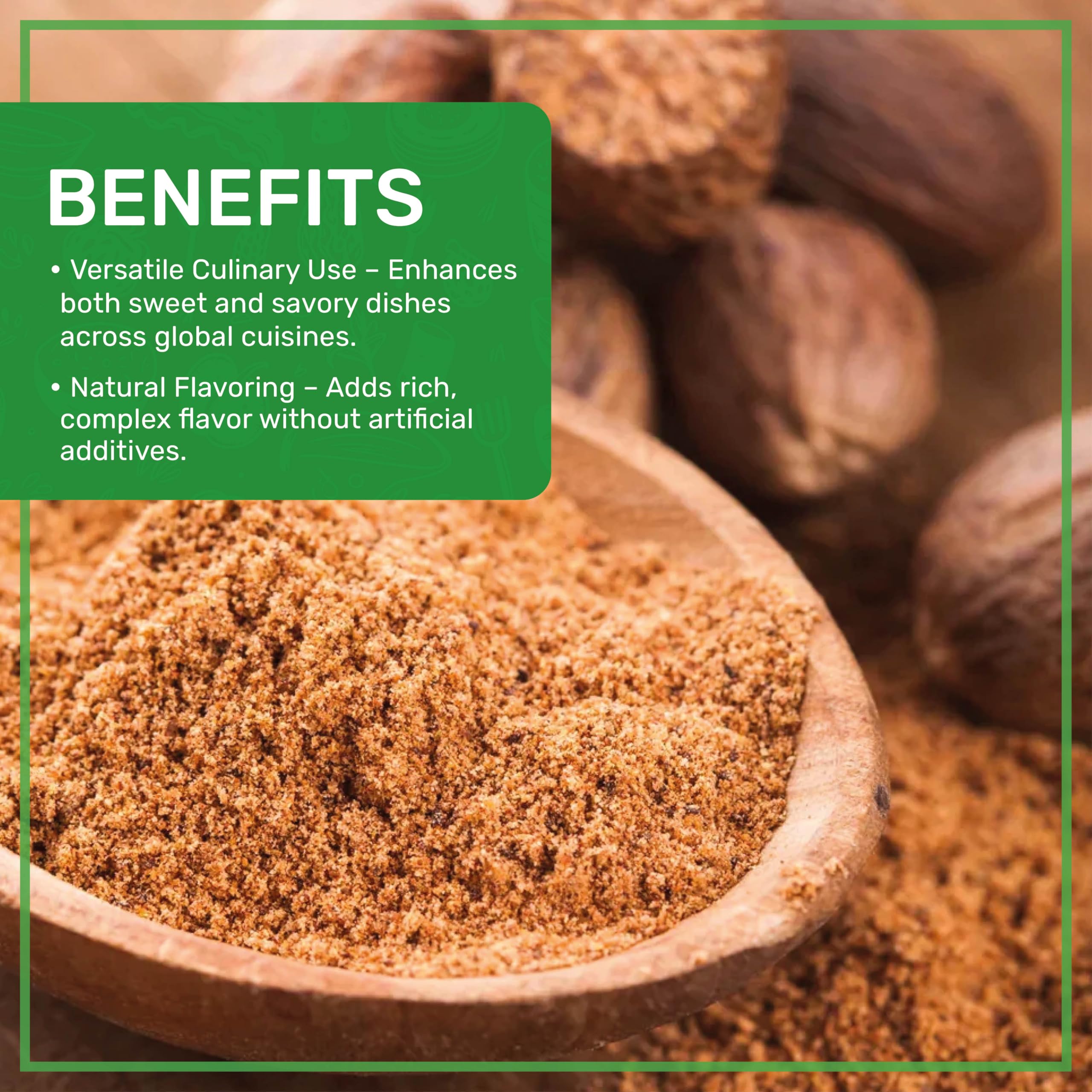 Jiva Organics Sri Lanka nutmeg powder enhances curries and sauces